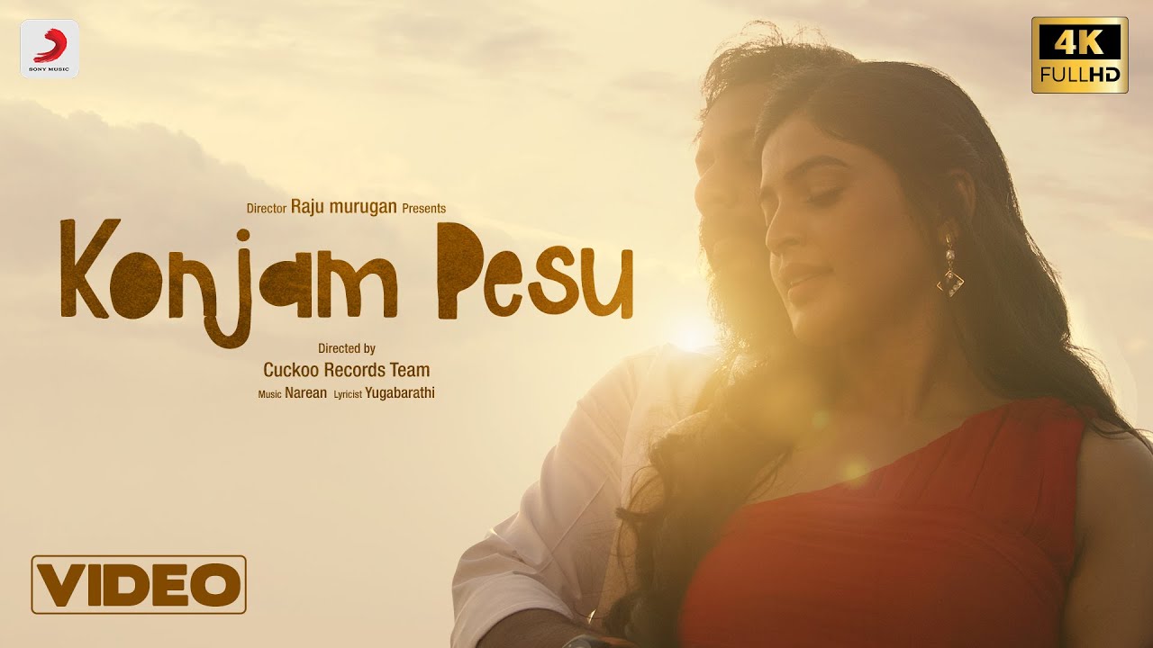 Konjam Pesu Song Poster