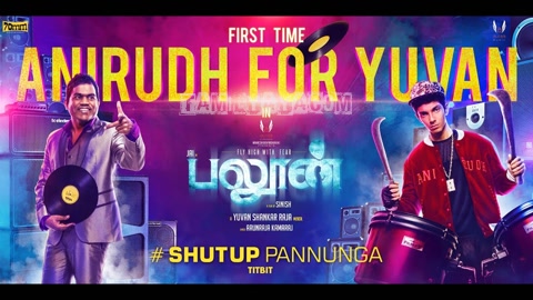 Shut Up Pannunga Song Poster