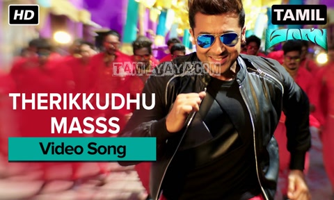 Therikkudhu Masss Song Poster