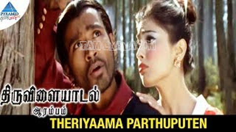 Theriyaama Parthuputen Song Poster